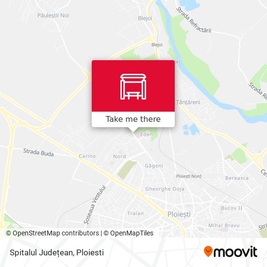 Spitalul Județean map