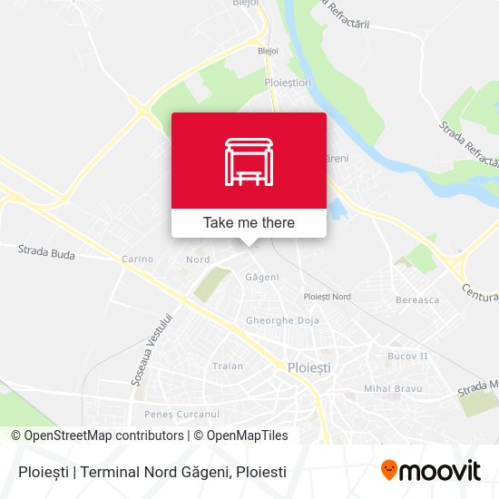 Ploiești | Terminal Nord Găgeni map