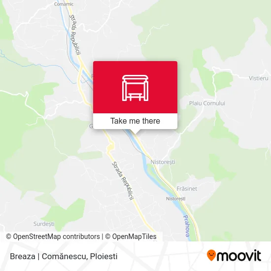 Breaza | Comănescu map