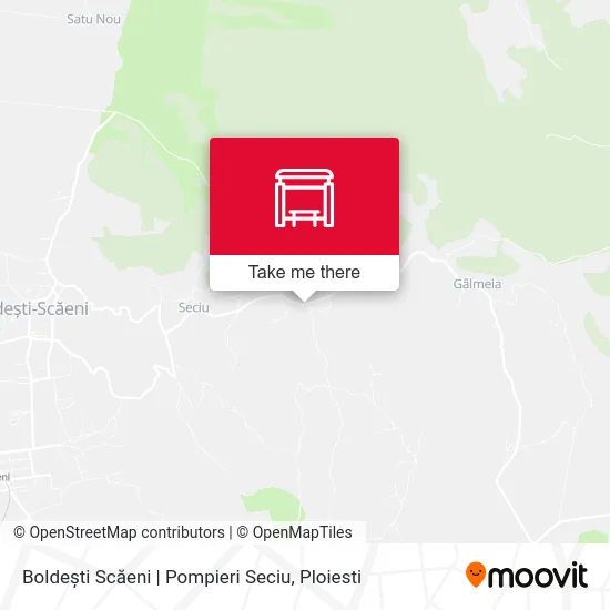 Boldești Scăeni | Pompieri Seciu map