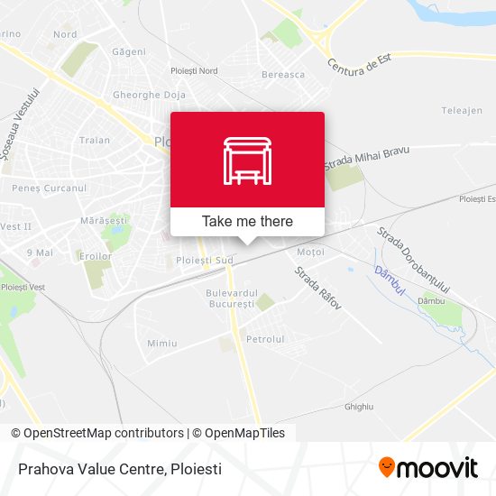 Prahova Value Centre map