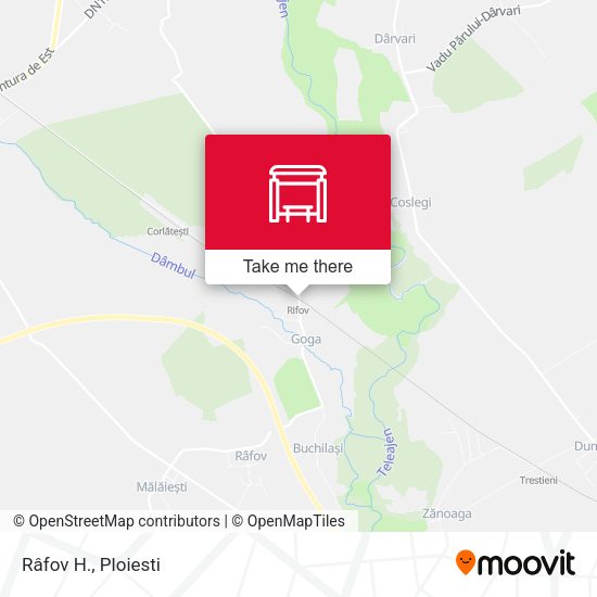 Râfov H. map