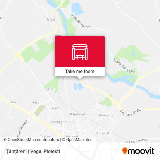 Țânțăreni | Vega map