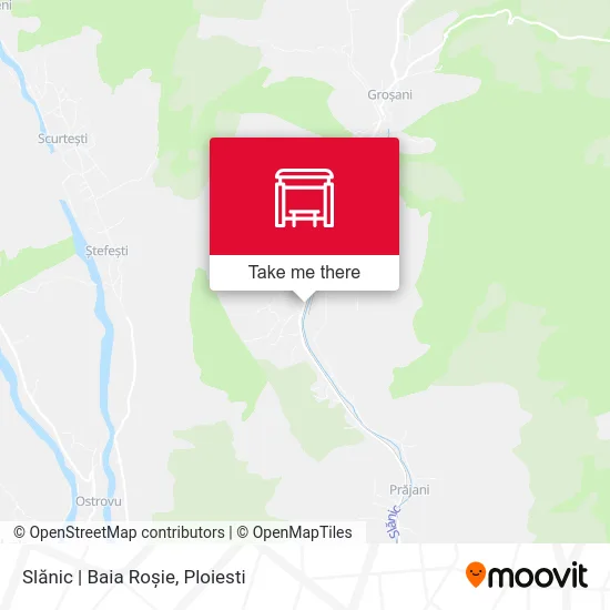 Slănic | Baia Roșie map
