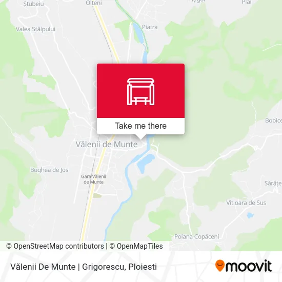 Vălenii De Munte | Grigorescu map
