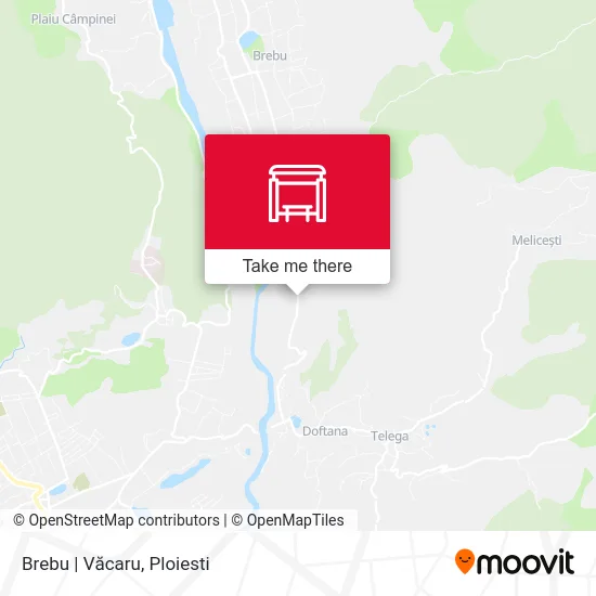 Brebu | Văcaru map