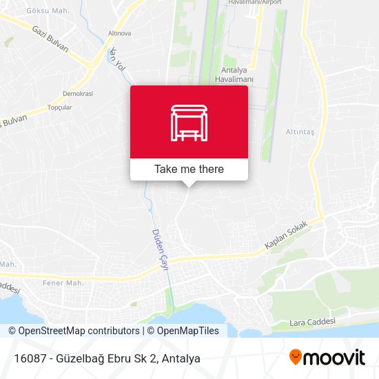 16087 - Güzelbağ Ebru Sk 2 map