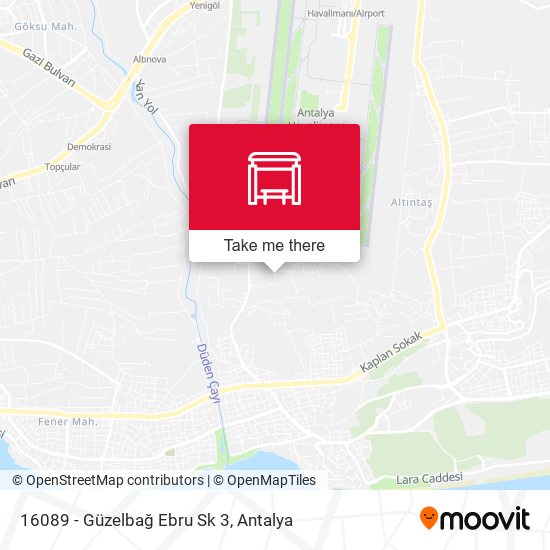 16089 - Güzelbağ Ebru Sk 3 map