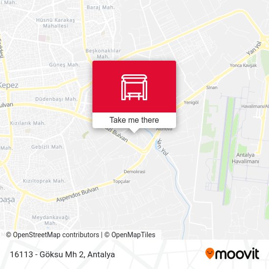 16113 - Göksu Mh 2 map