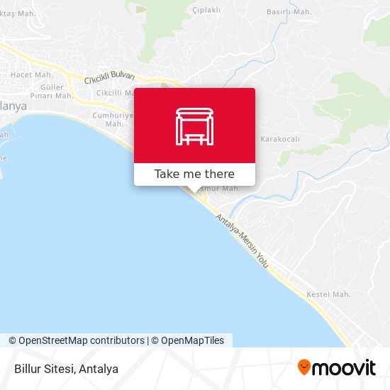 Billur Sitesi map