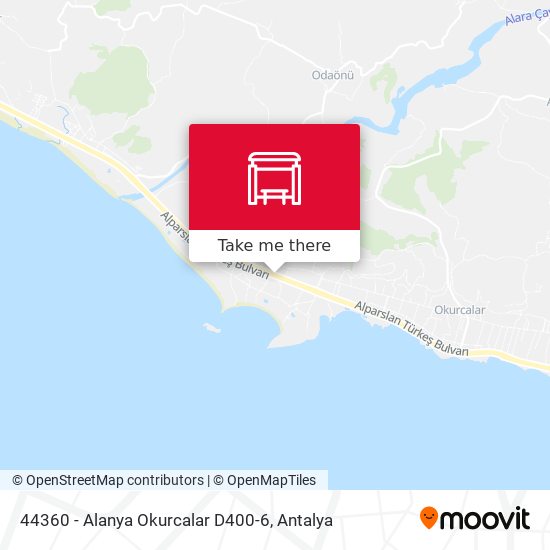 44360 - Alanya Okurcalar D400-6 map