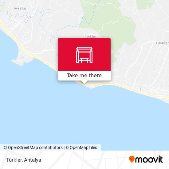 Türkler map
