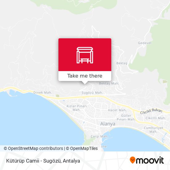 Kütürüp Camii - Sugözü map