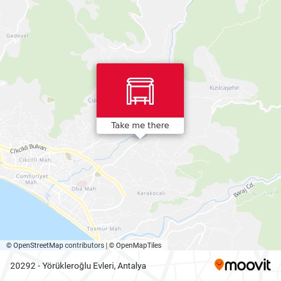 20292 - Yörükleroğlu Evleri map