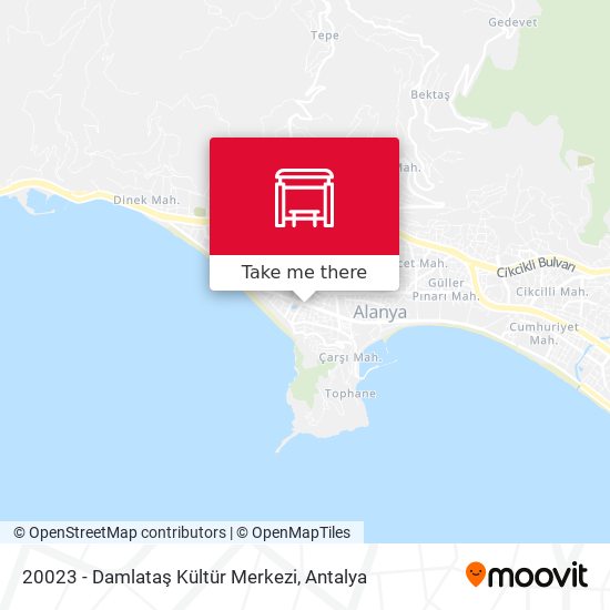 20023 - Damlataş Kültür Merkezi map