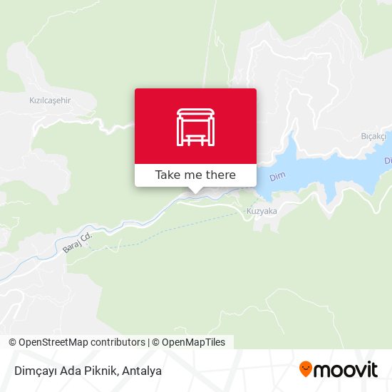 Dimçayı Ada Piknik map