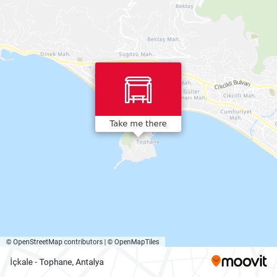 İçkale - Tophane map