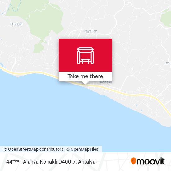 44*** - Alanya Konaklı D400-7 map
