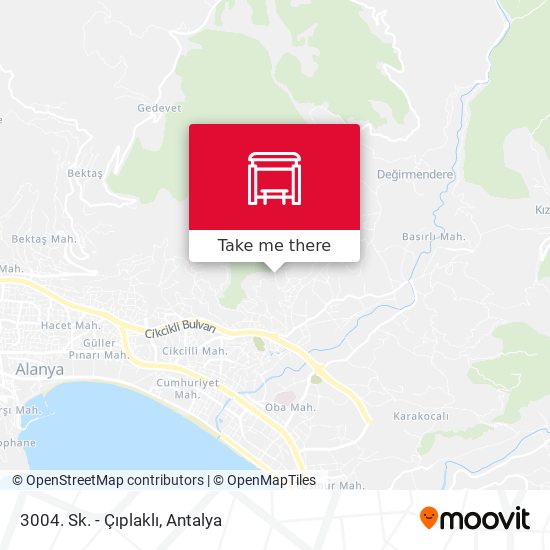 3004. Sk. - Çıplaklı map