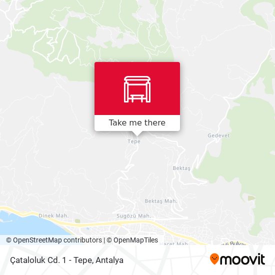 Çataloluk Cd. 1 - Tepe map