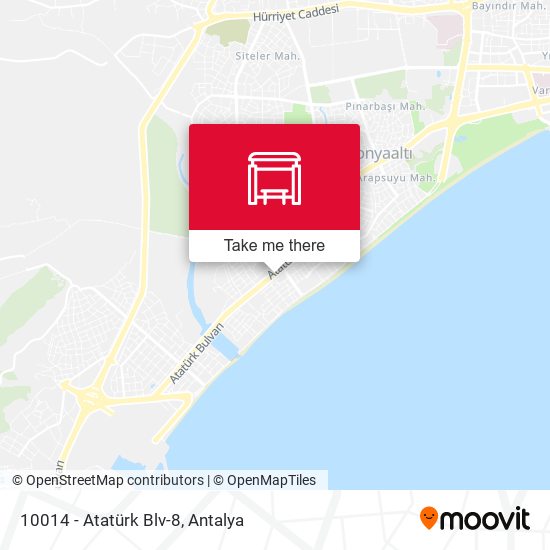 10014 - Atatürk Blv-8 map
