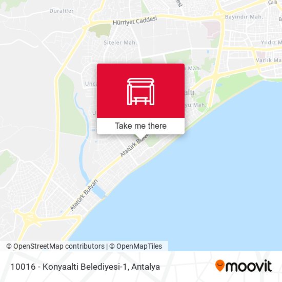 10016 - Konyaalti Belediyesi-1 map