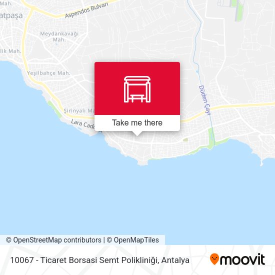 10067 - Ticaret Borsasi Semt Polikliniği map