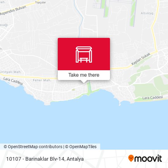 10107 - Barinaklar Blv-14 map