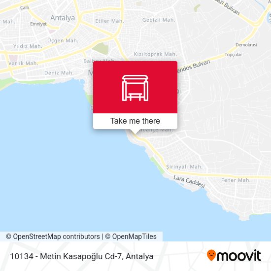 10134 - Metin Kasapoğlu Cd-7 map