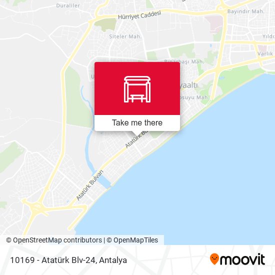 10169 - Atatürk Blv-24 map