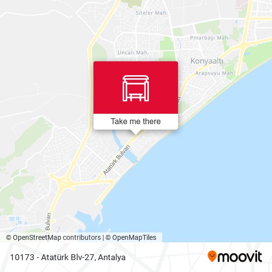 10173 - Atatürk Blv-27 map