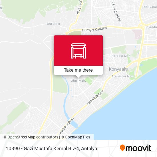 10390 - Gazi Mustafa Kemal Blv-4 map