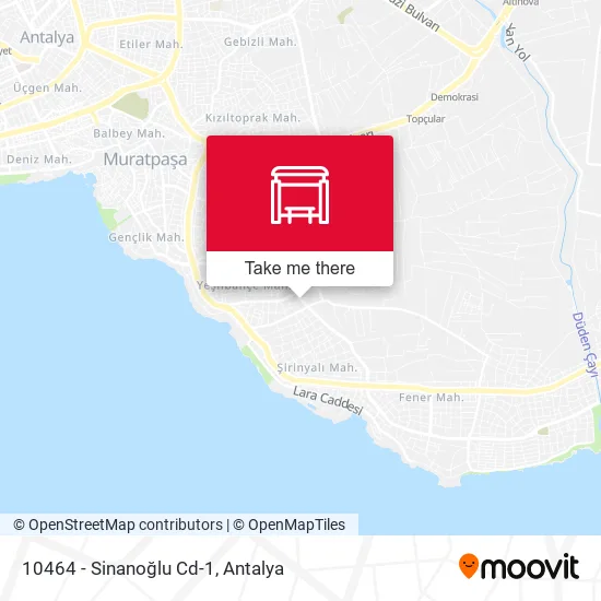 10464 - Sinanoğlu Cd-1 map