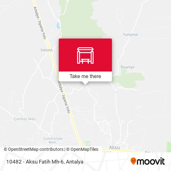 10482 - Aksu Fatih Mh-6 map