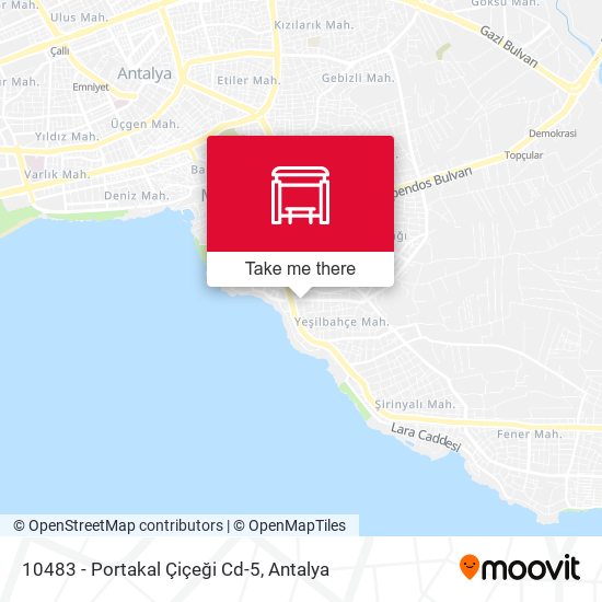 10483 - Portakal Çiçeği Cd-5 map