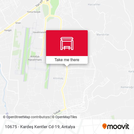 10675 - Kardeş Kentler Cd-19 map