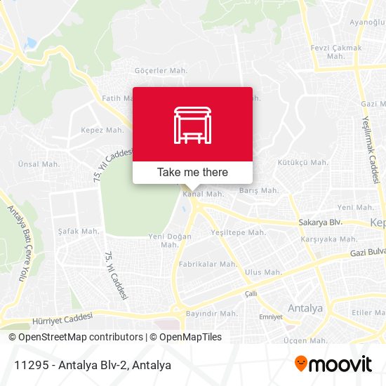 11295 - Antalya Blv-2 map