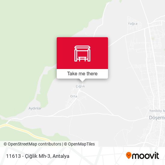 11613 - Çiğlik Mh-3 map