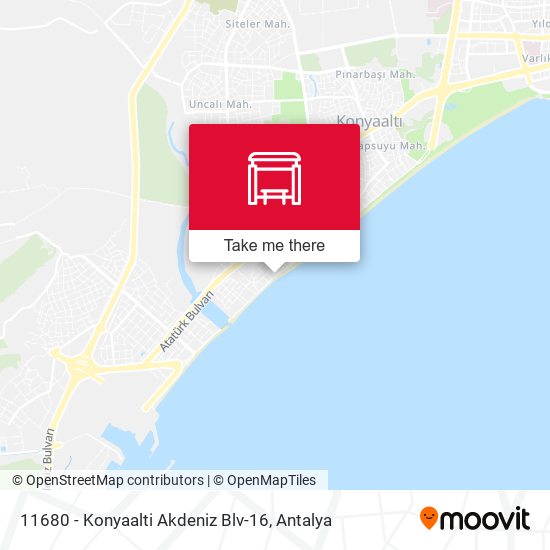 11680 - Konyaalti Akdeniz Blv-16 map