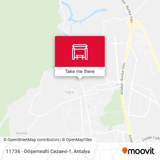 11736 - Döşemealti Cezaevi-1 map