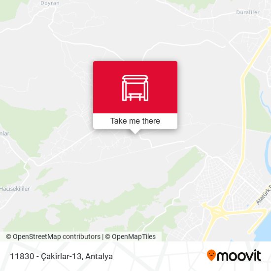 11830 - Çakirlar-13 map