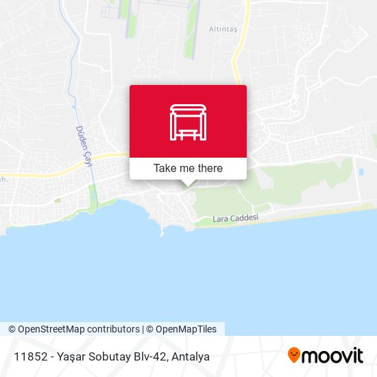 11852 - Yaşar Sobutay Blv-42 map