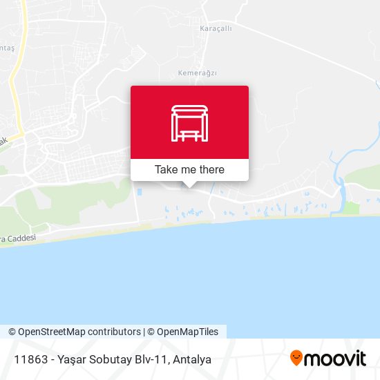 11863 - Yaşar Sobutay Blv-11 map