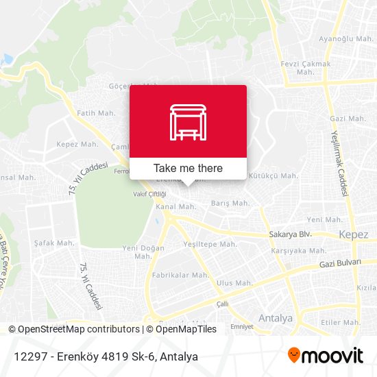 12297 - Erenköy 4819 Sk-6 map