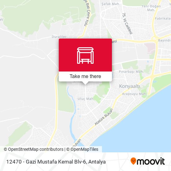 12470 - Gazi Mustafa Kemal Blv-6 map