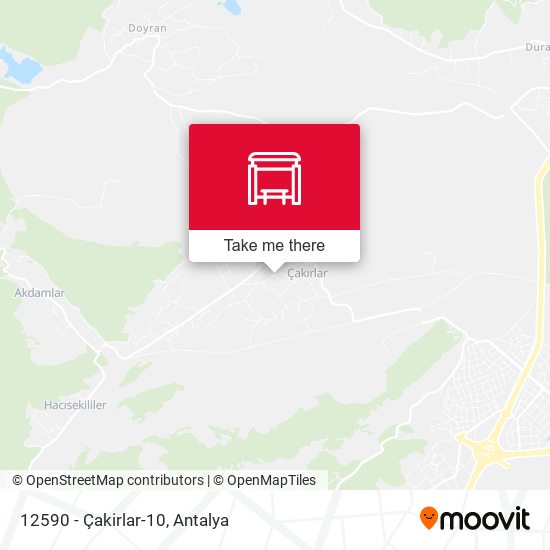 12590 - Çakirlar-10 map