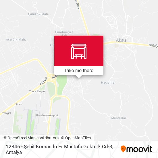 12846 - Şehit Komando Er Mustafa Göktürk Cd-3 map