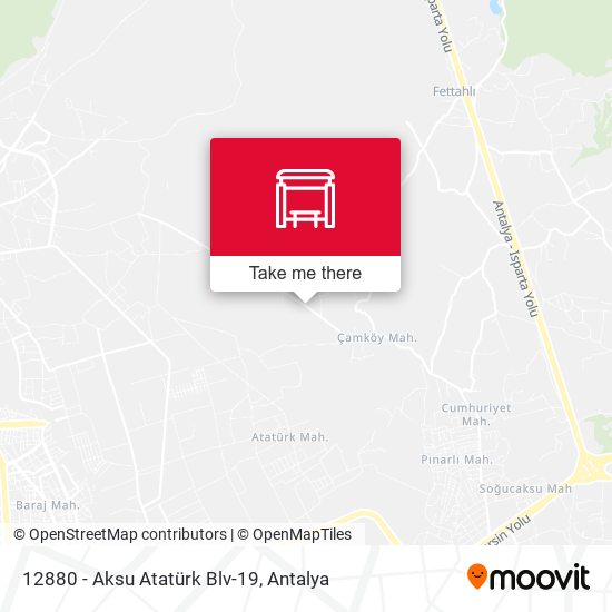 12880 - Aksu Atatürk Blv-19 map