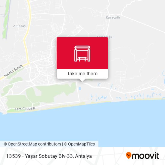 13539 - Yaşar Sobutay Blv-33 map