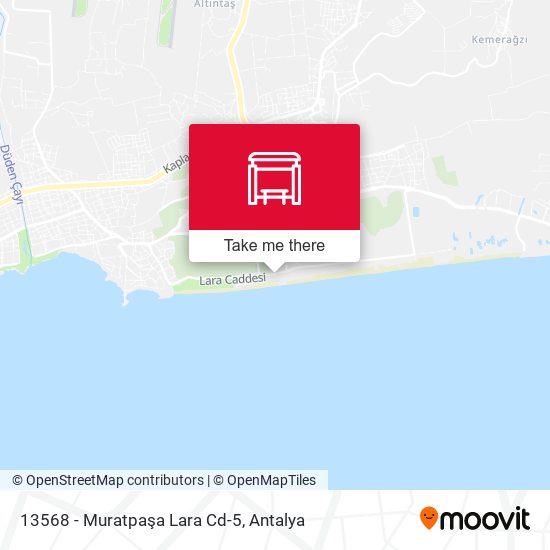 13568 - Muratpaşa Lara Cd-5 map